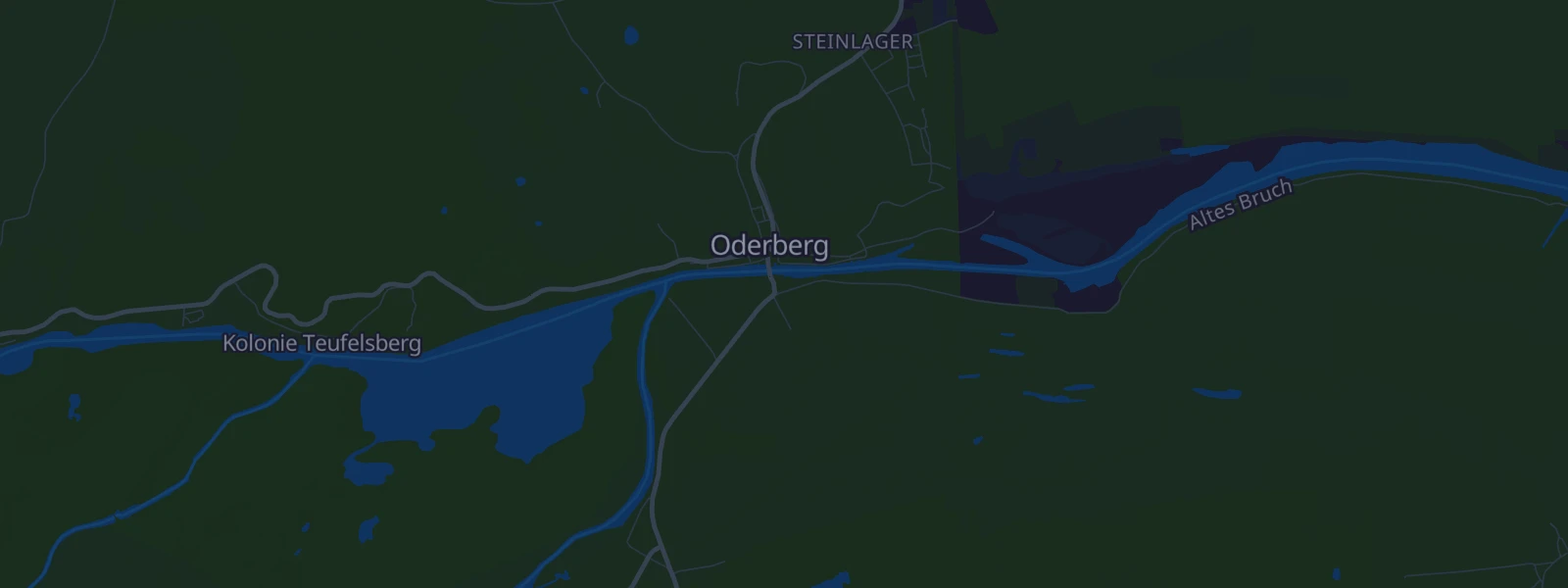 Karte von Oderberg