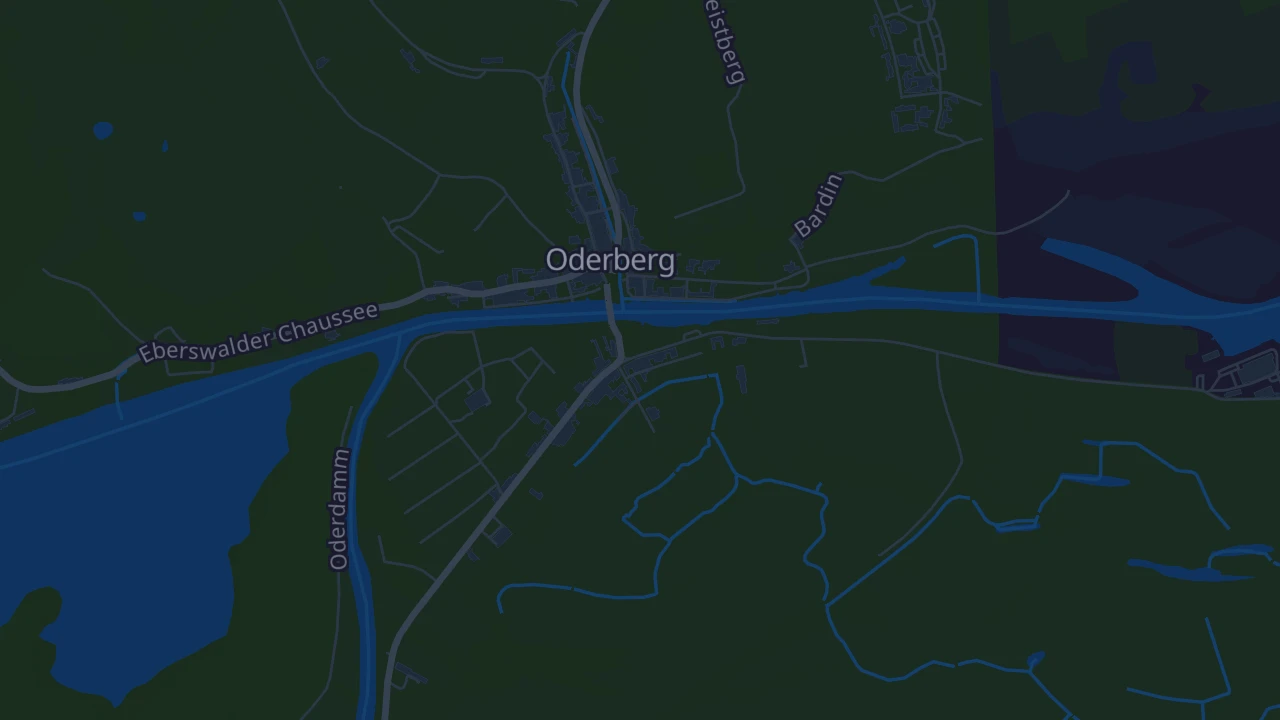 Karte von Oderberg