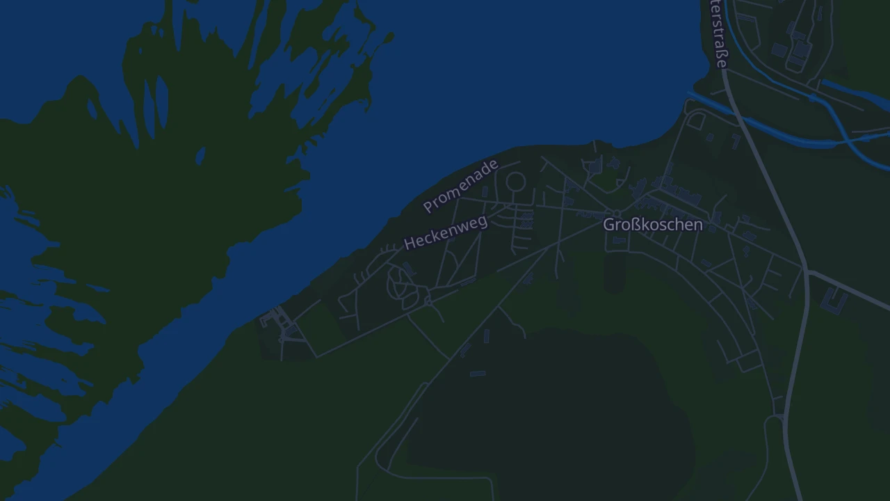 Karte von Senftenberg