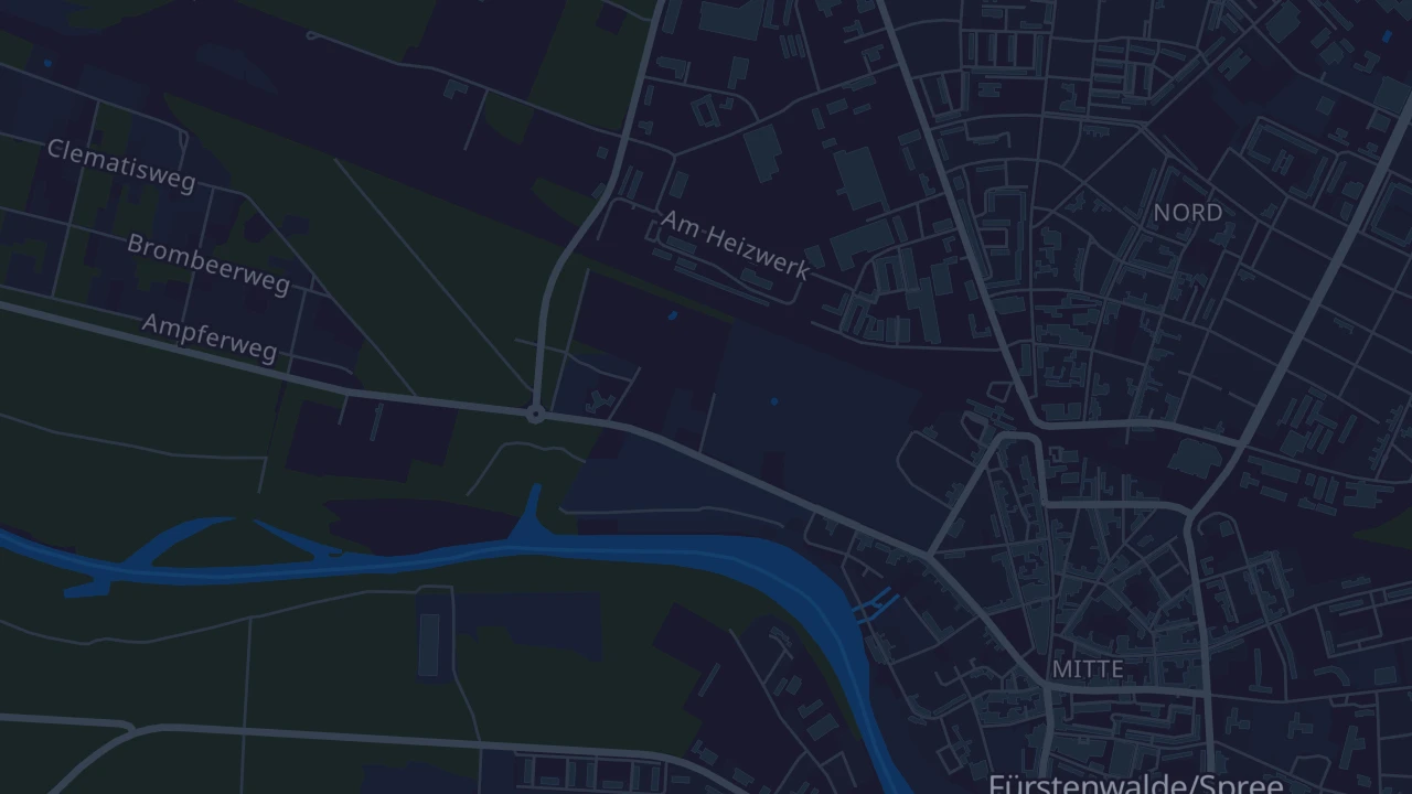 Karte von Fürstenwalde