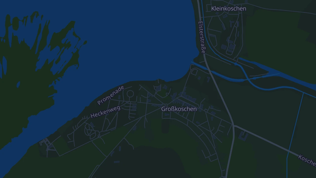 Karte von Senftenberg