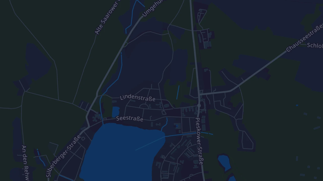 Karte von Bad Saarow