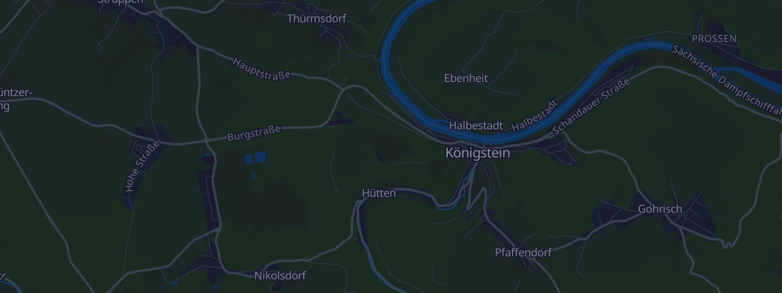 Karte von Königstein
