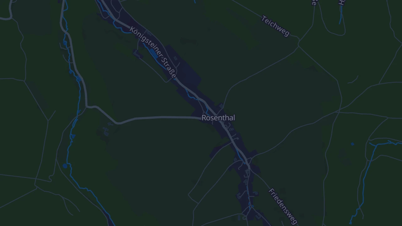 Karte von Königstein/Sächs. Schw.