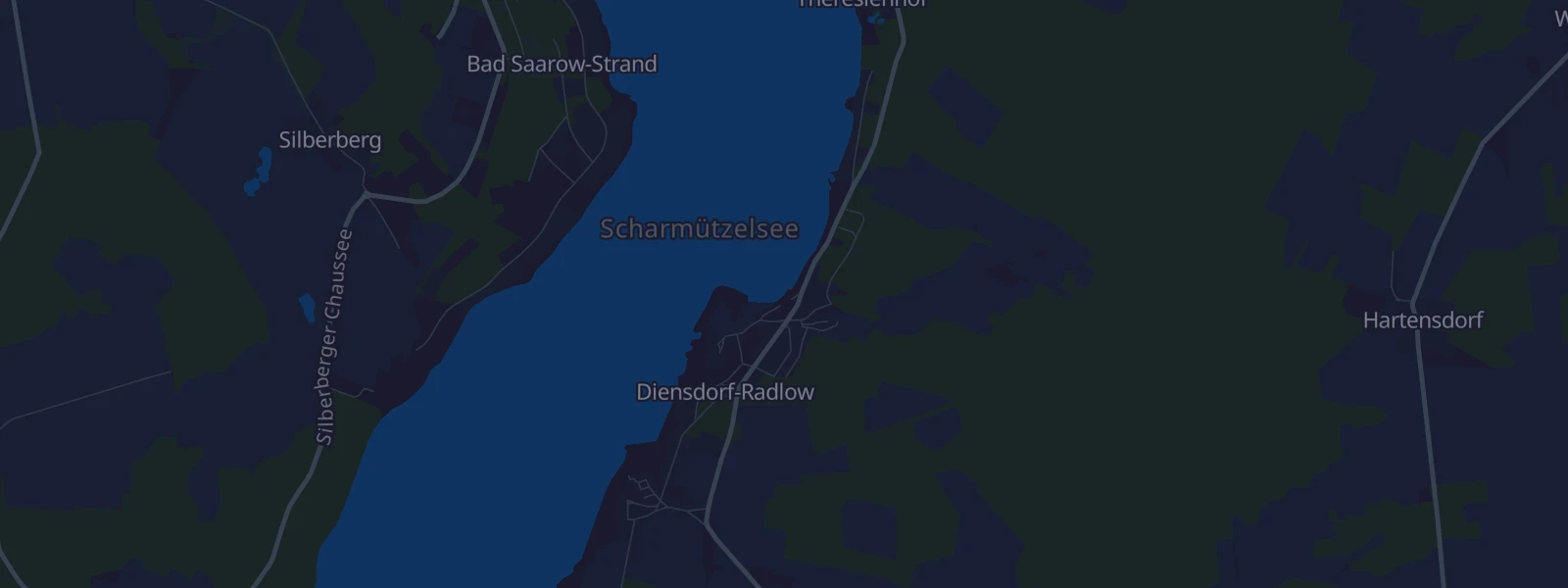 Karte von Diensdorf-Radlow