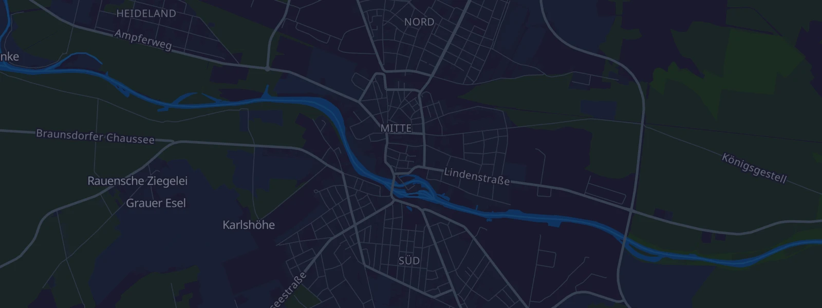 Karte von Fürstenwalde