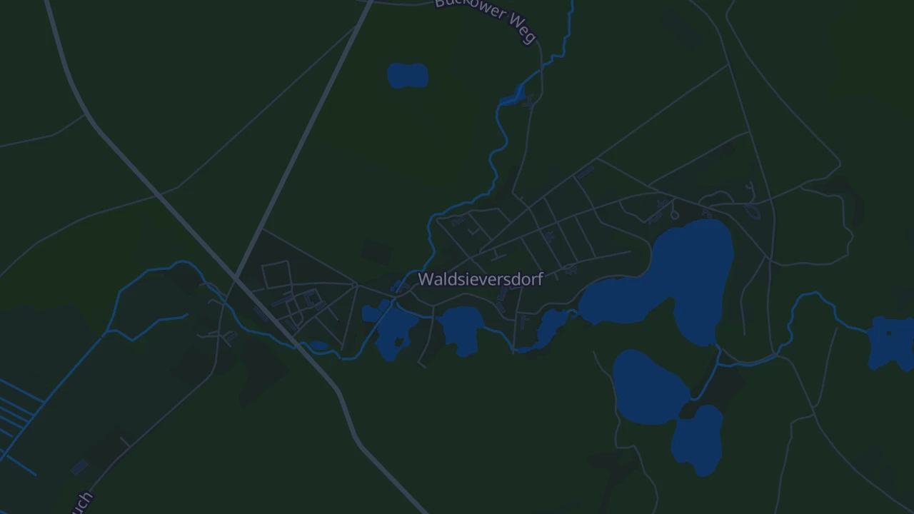 Karte von Waldsieversdorf