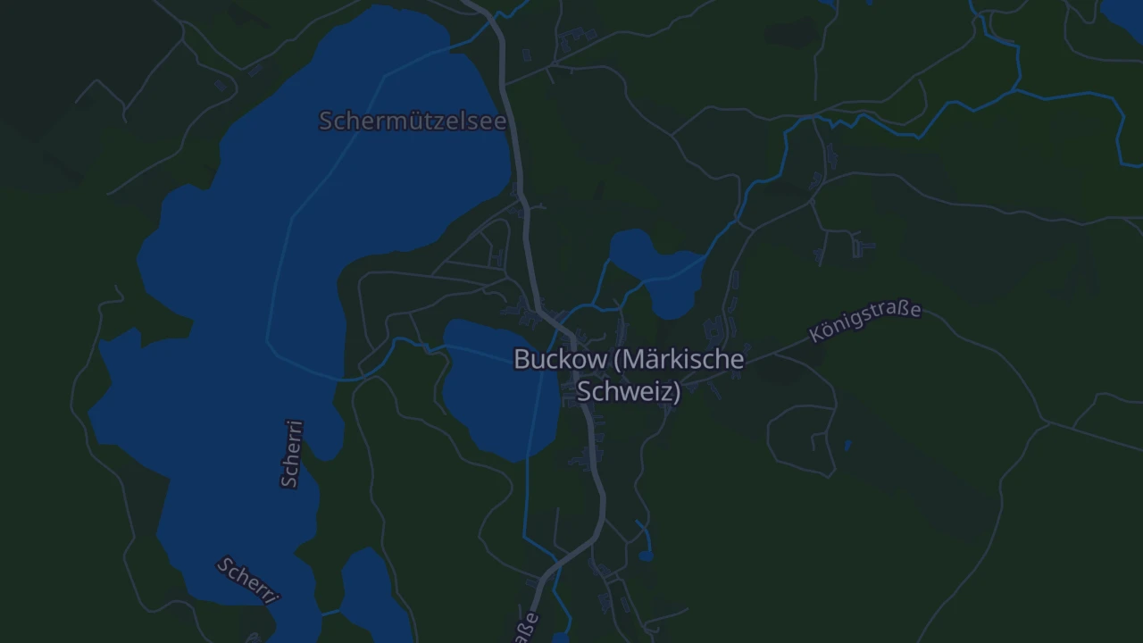 Karte von Buckow