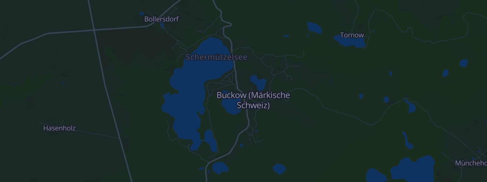 Karte von Buckow
