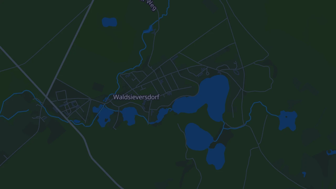 Karte von Waldsieversdorf