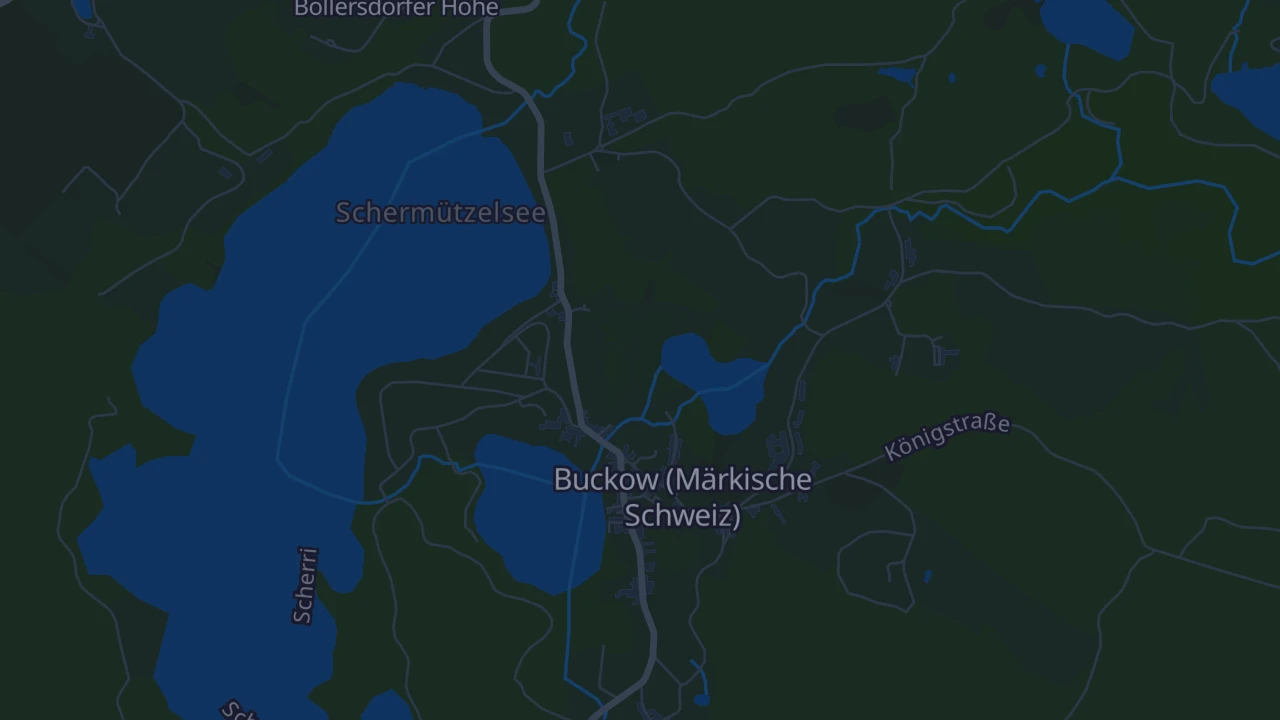Karte von Buckow