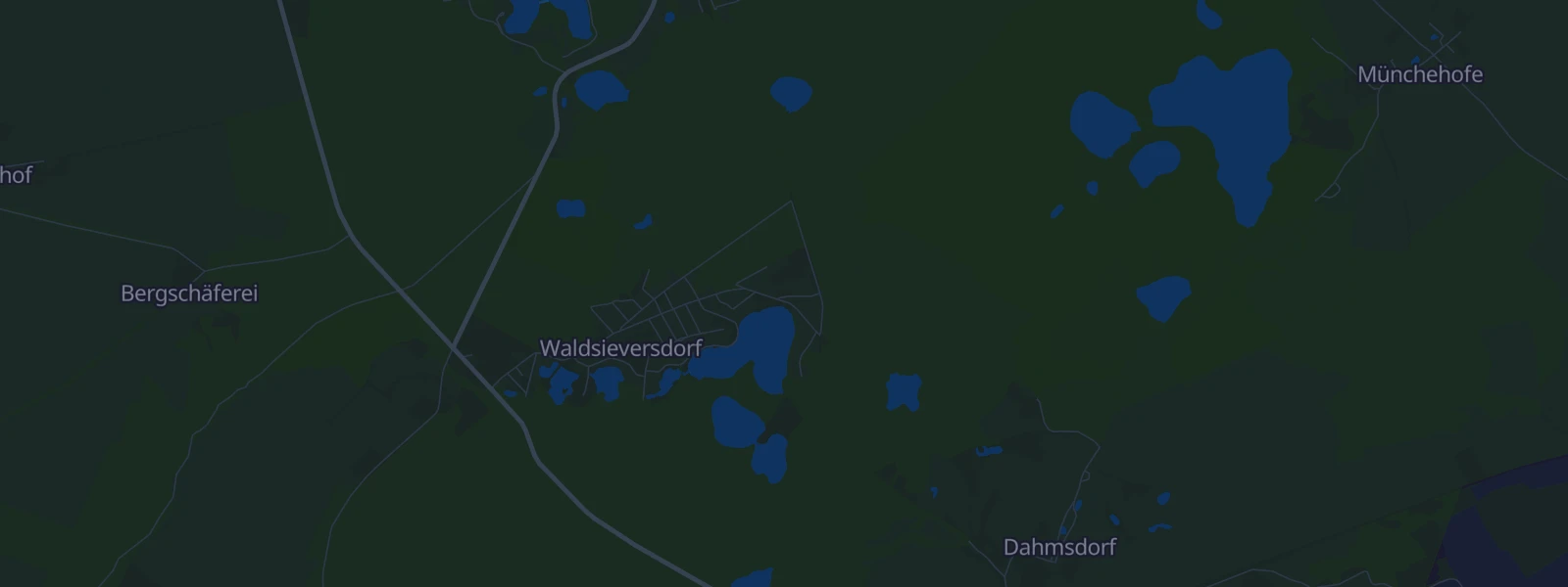 Karte von Waldsieversdorf