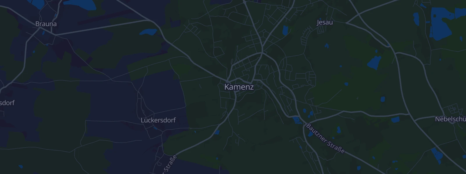 Karte von Kamenz