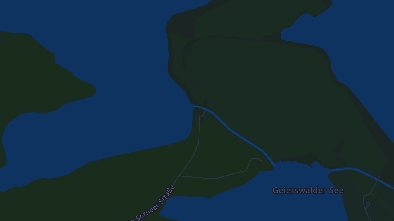 Karte von Senftenberg