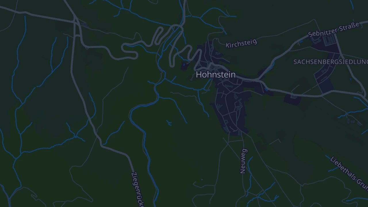 Karte von Hohnstein