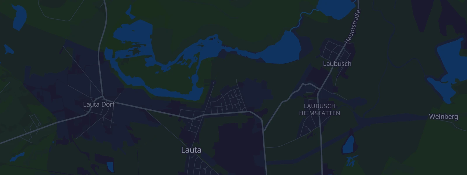 Karte von Lauta
