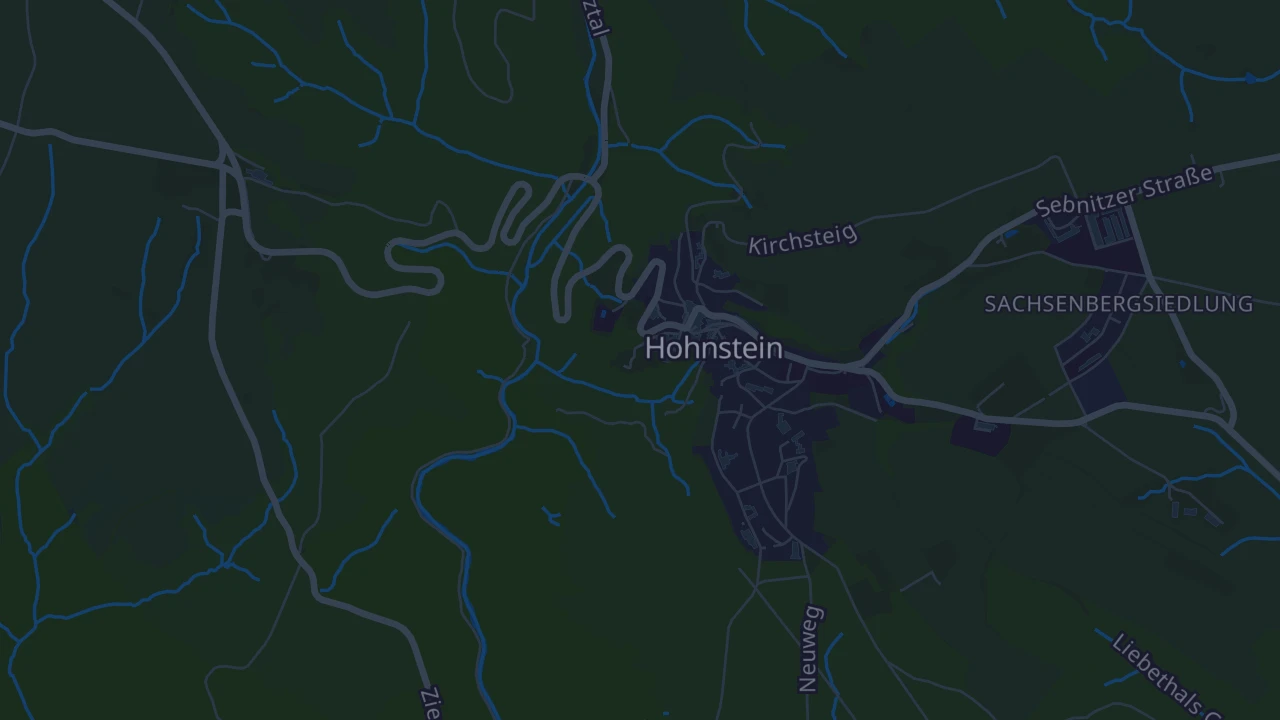 Karte von Hohnstein