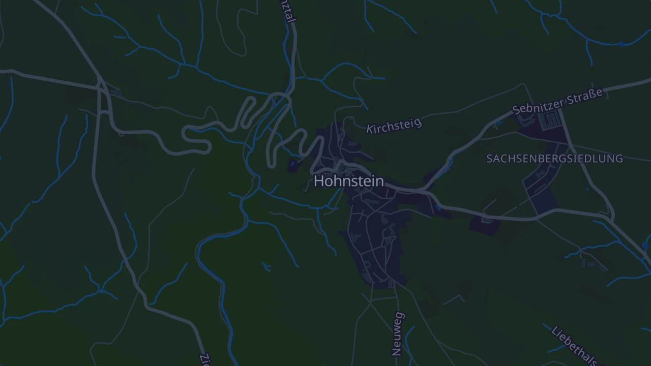 Karte von Hohnstein