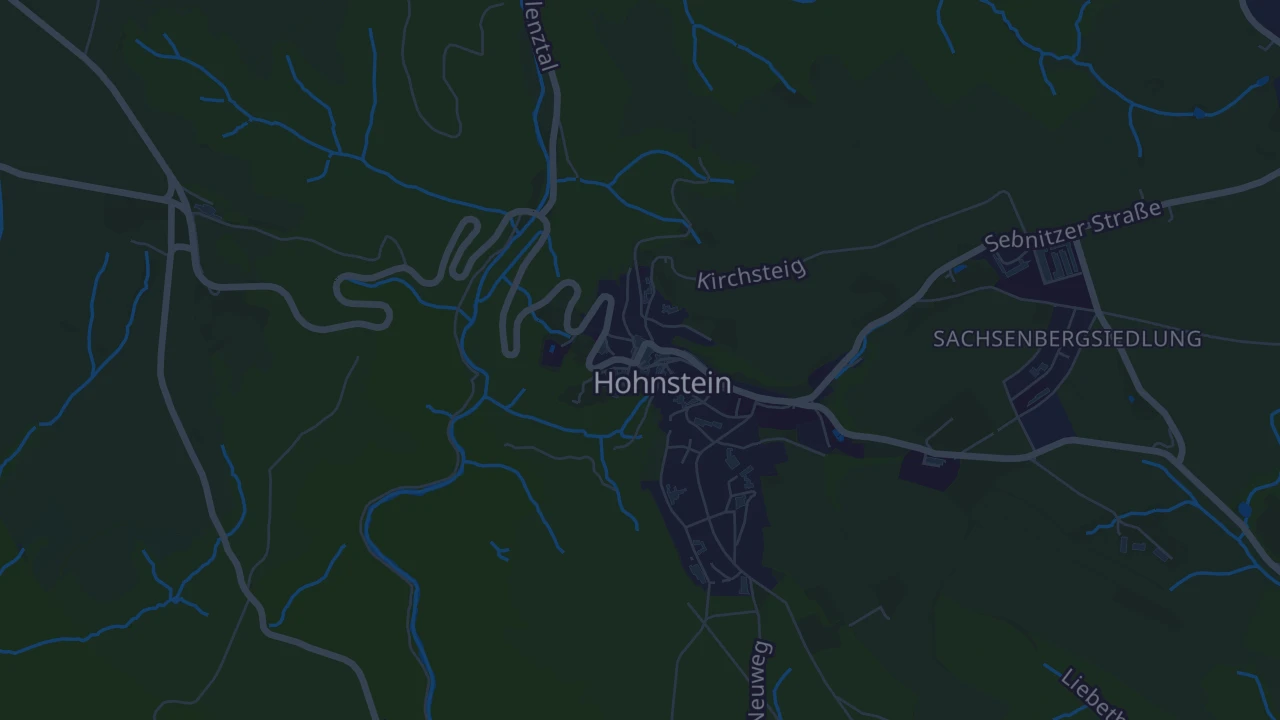 Karte von Hohnstein
