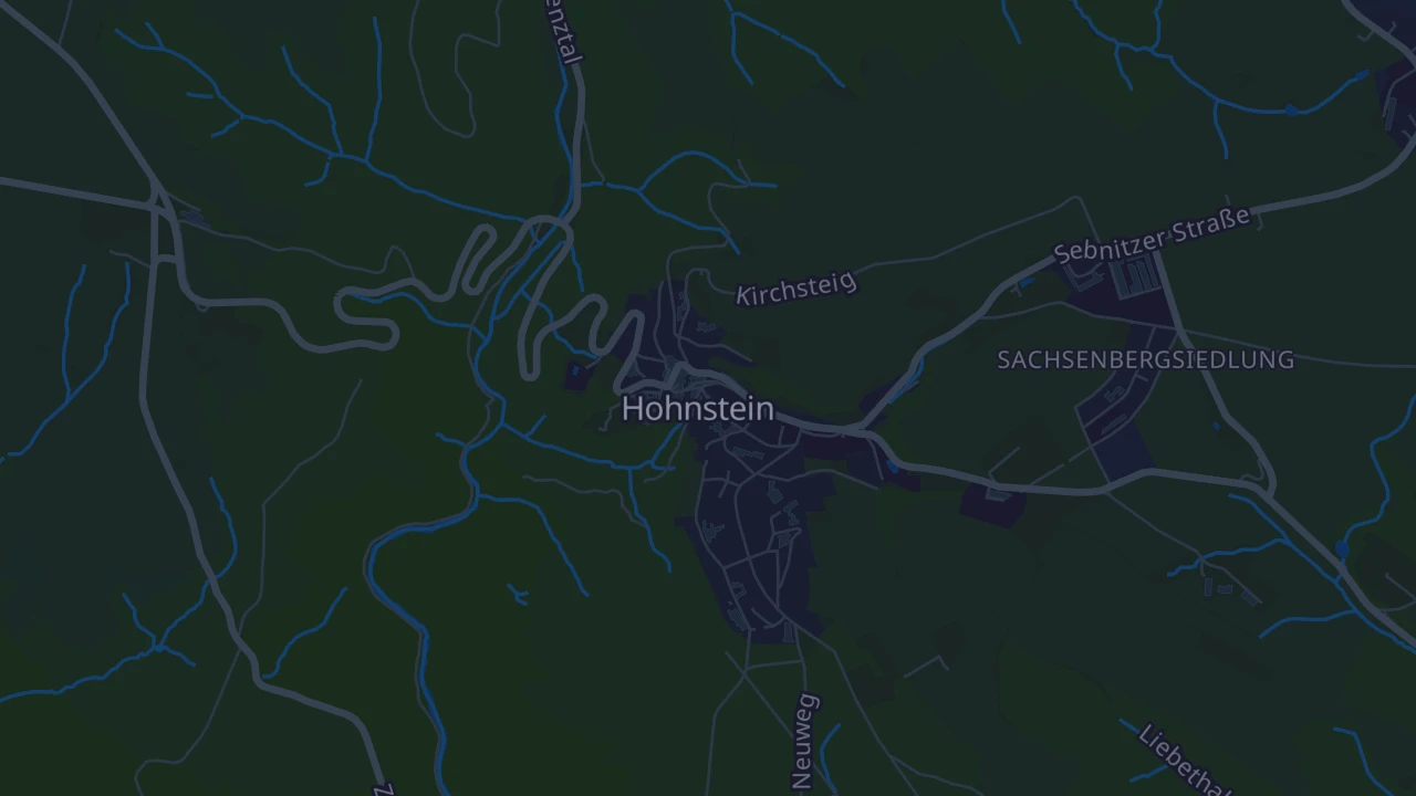 Karte von Hohnstein