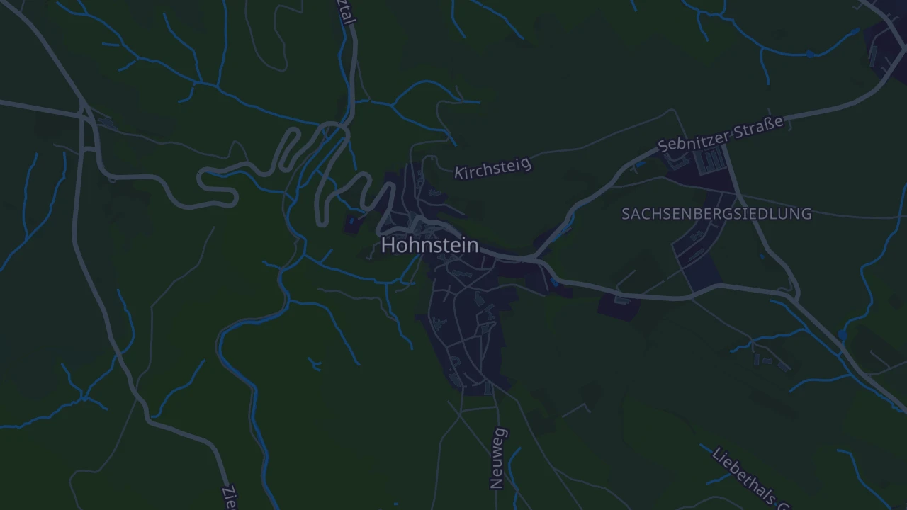 Karte von Hohnstein