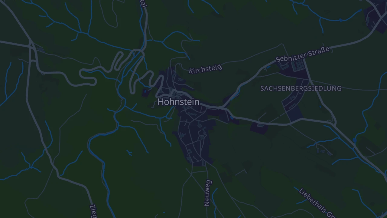 Karte von Hohnstein