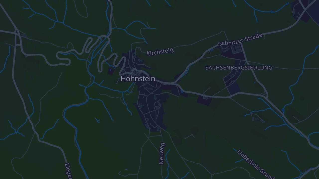 Karte von Hohnstein