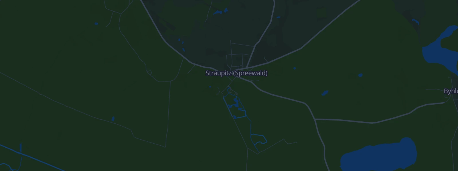Karte von Straupitz (Spreewald)