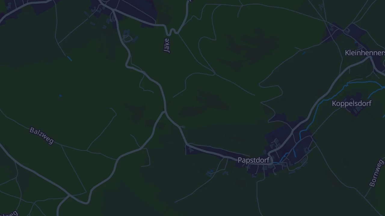 Karte von Papstdorf