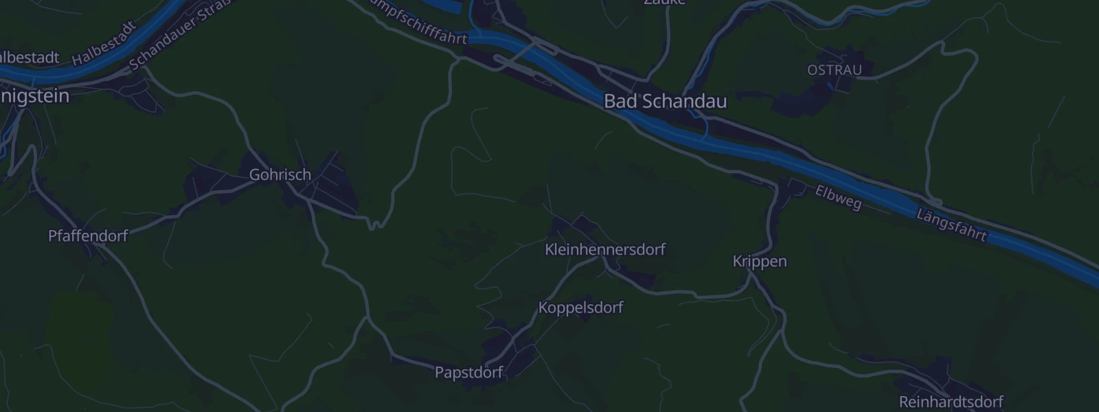 Karte von Kleinhennersdorf