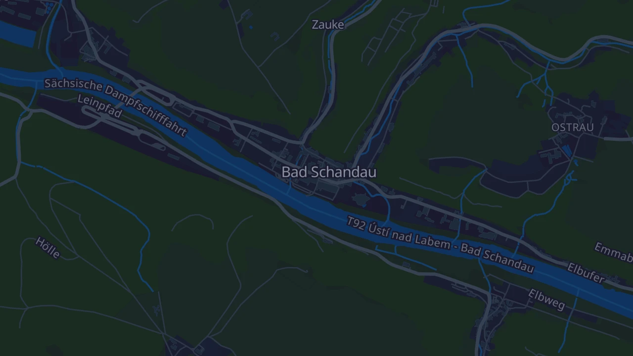 Karte von Bad Schandau