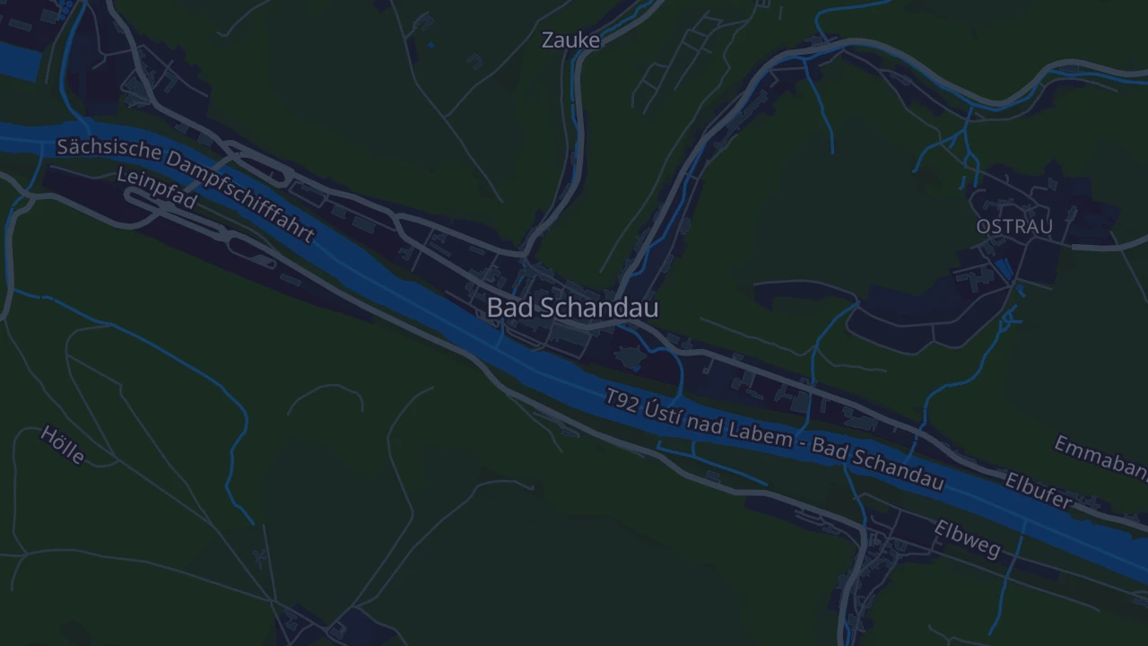 Karte von Bad Schandau