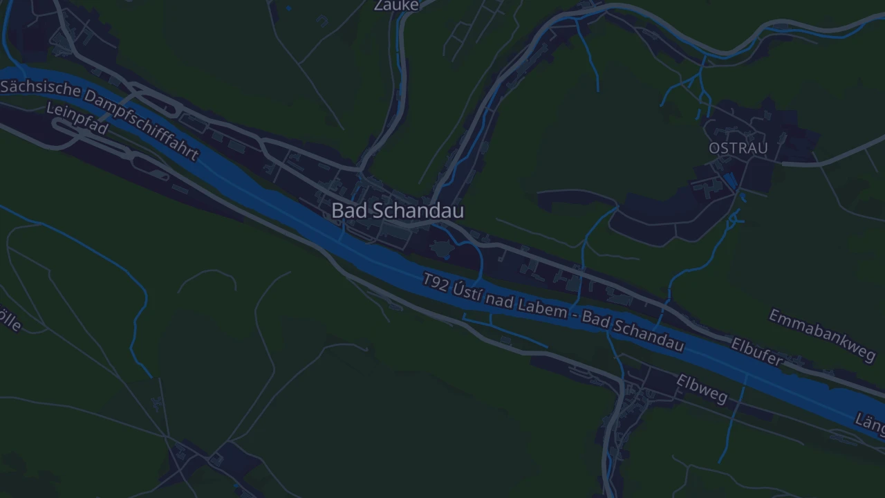 Karte von Bad Schandau