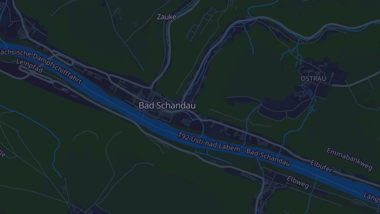 Karte von Bad Schandau