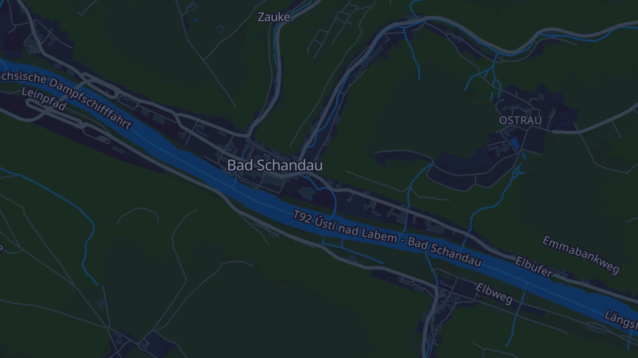 Karte von Bad Schandau