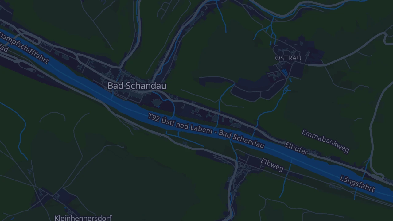 Karte von Bad Schandau