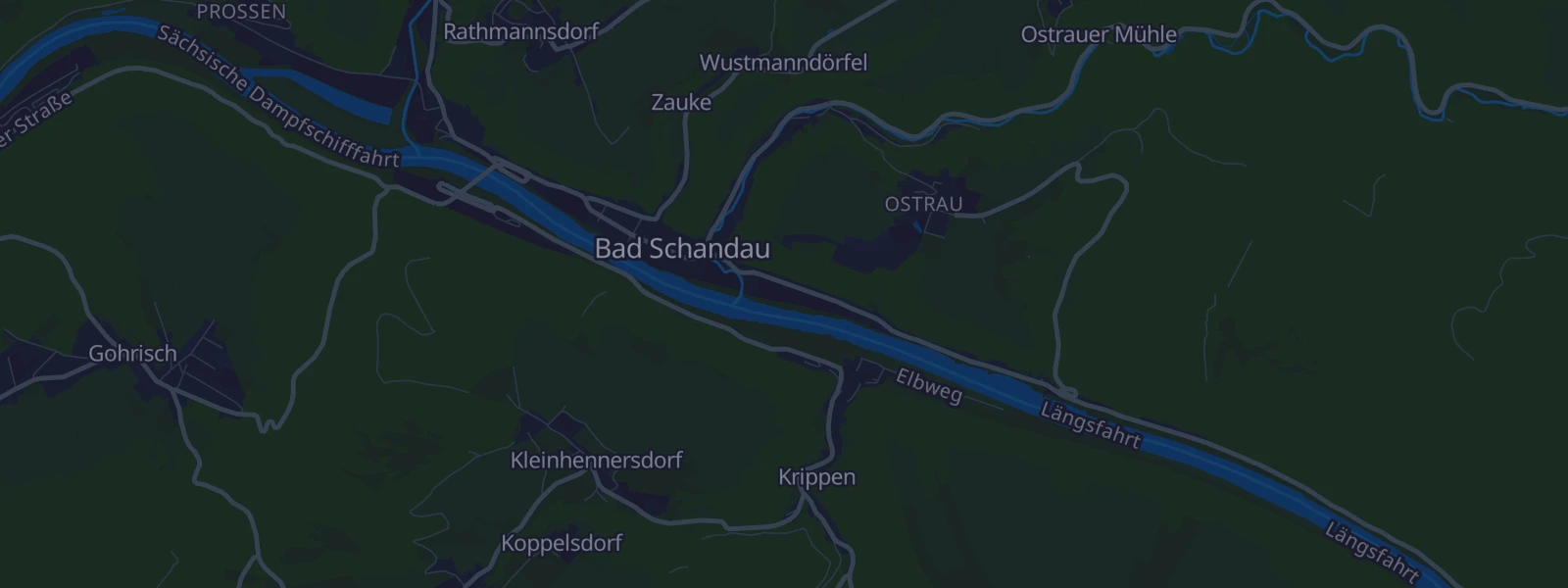 Karte von Bad Schandau