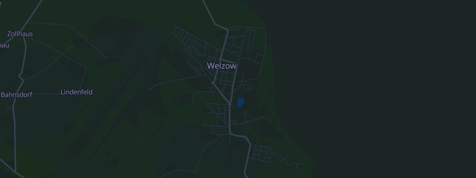 Karte von Welzow