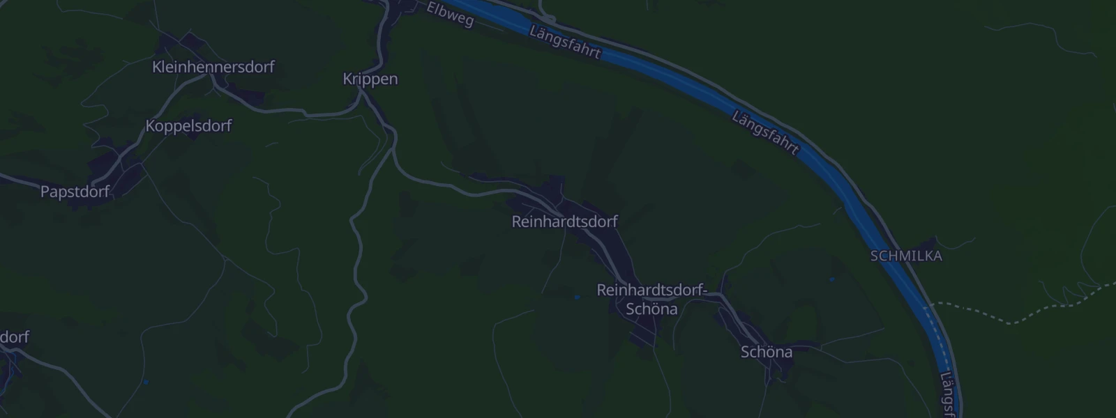 Karte von Reinhardtsdorf-Schöna