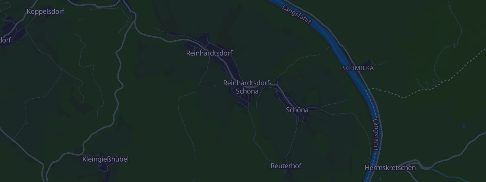 Karte von Reinhardtsdorf-Schöna