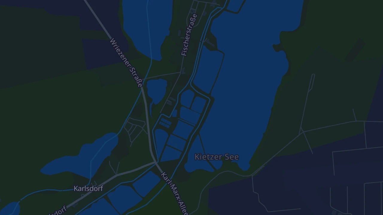 Karte von Neuhardenberg Altfriedland
