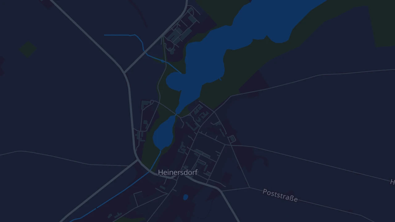 Karte von Steinhöfel OT Heinersdorf