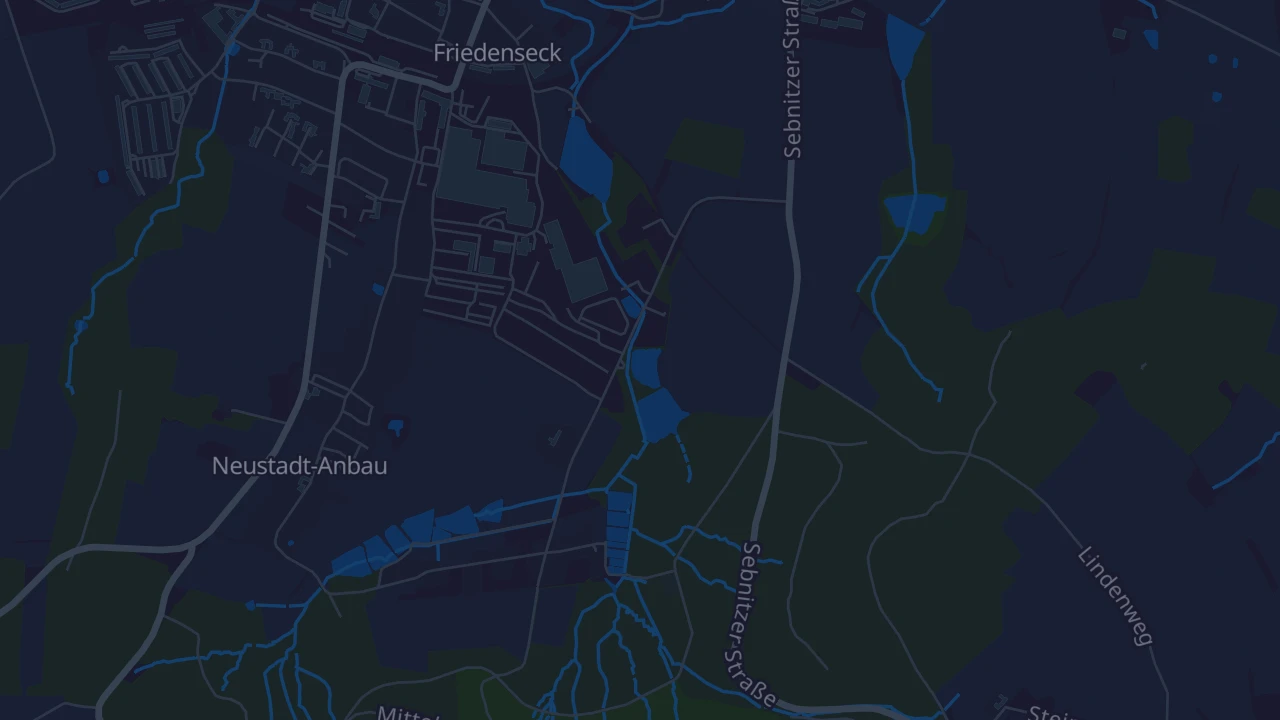 Karte von Neustadt in Sachsen