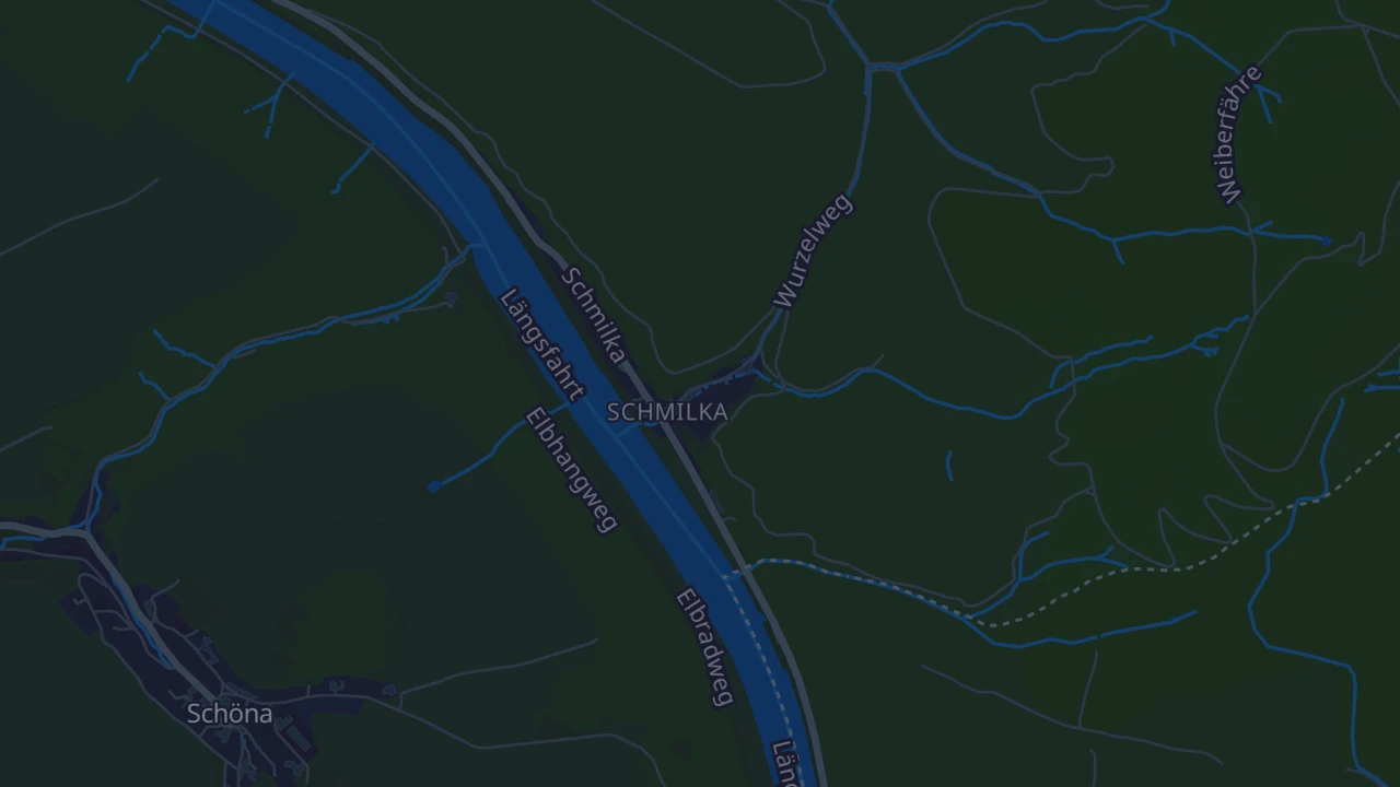 Karte von Bad Schandau