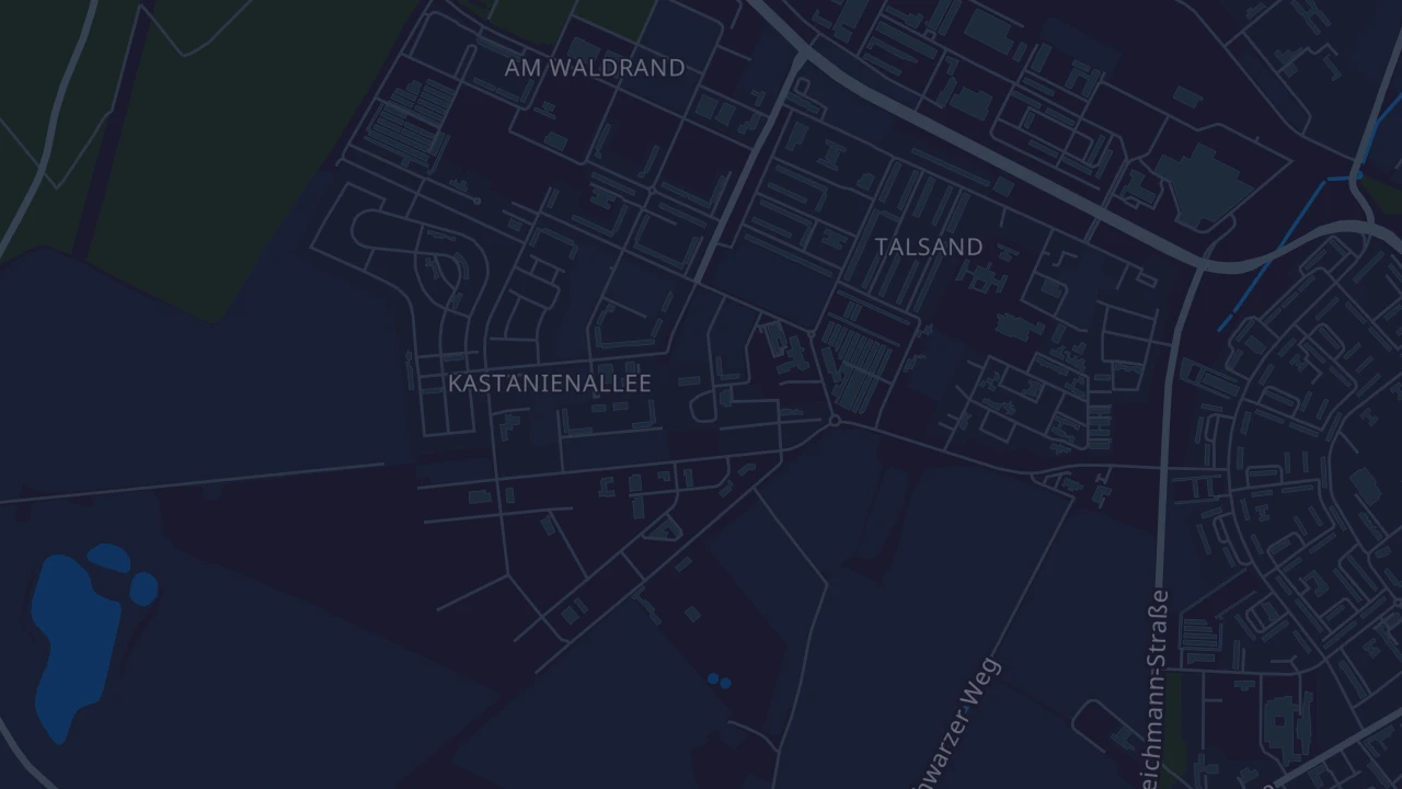 Karte von Schwedt/Oder