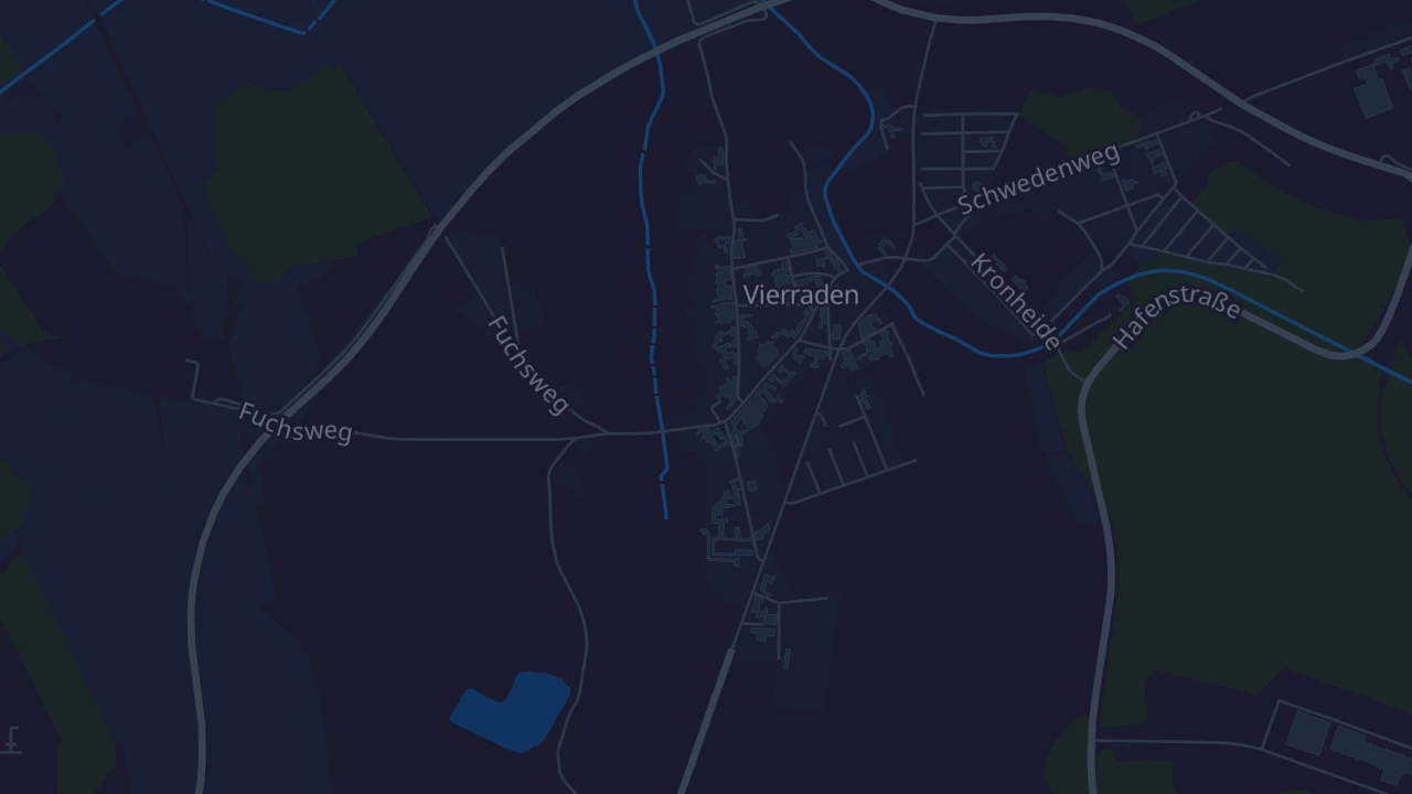 Karte von Schwedt/Oder
