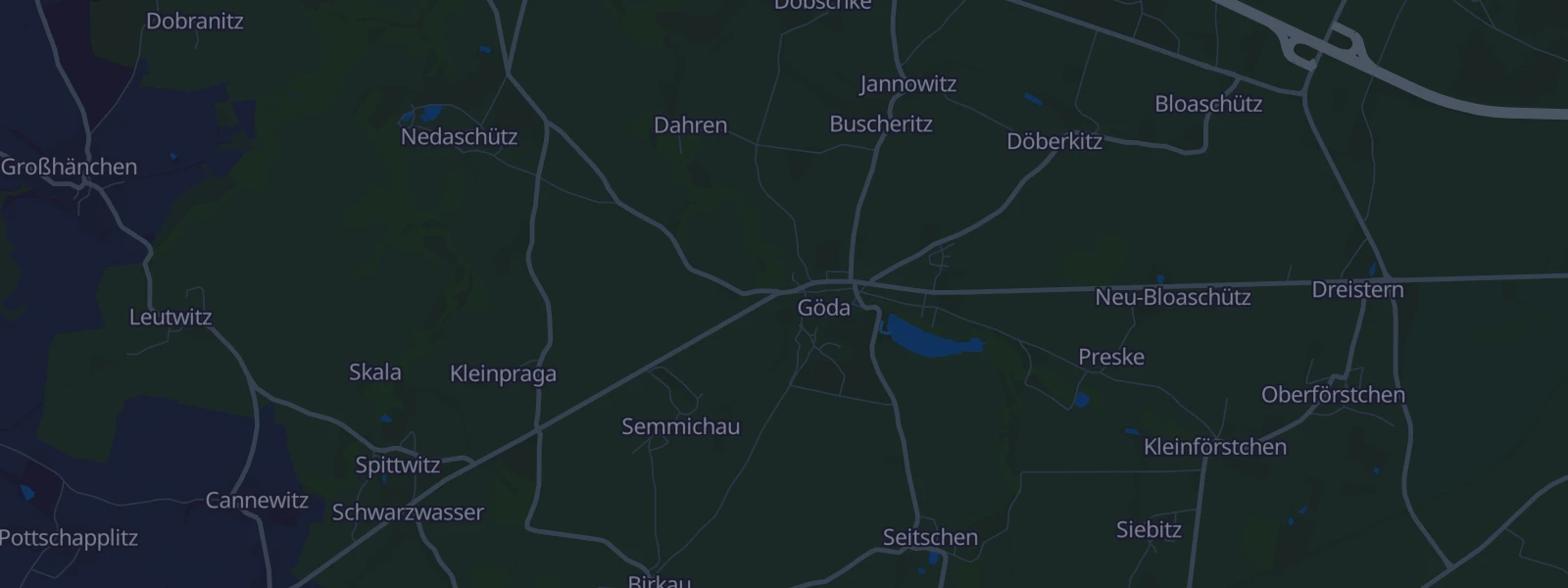 Karte von Göda