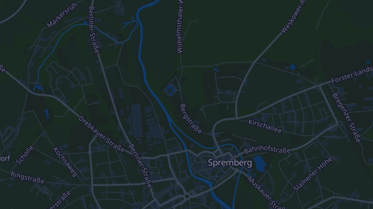 Karte von Spremberg