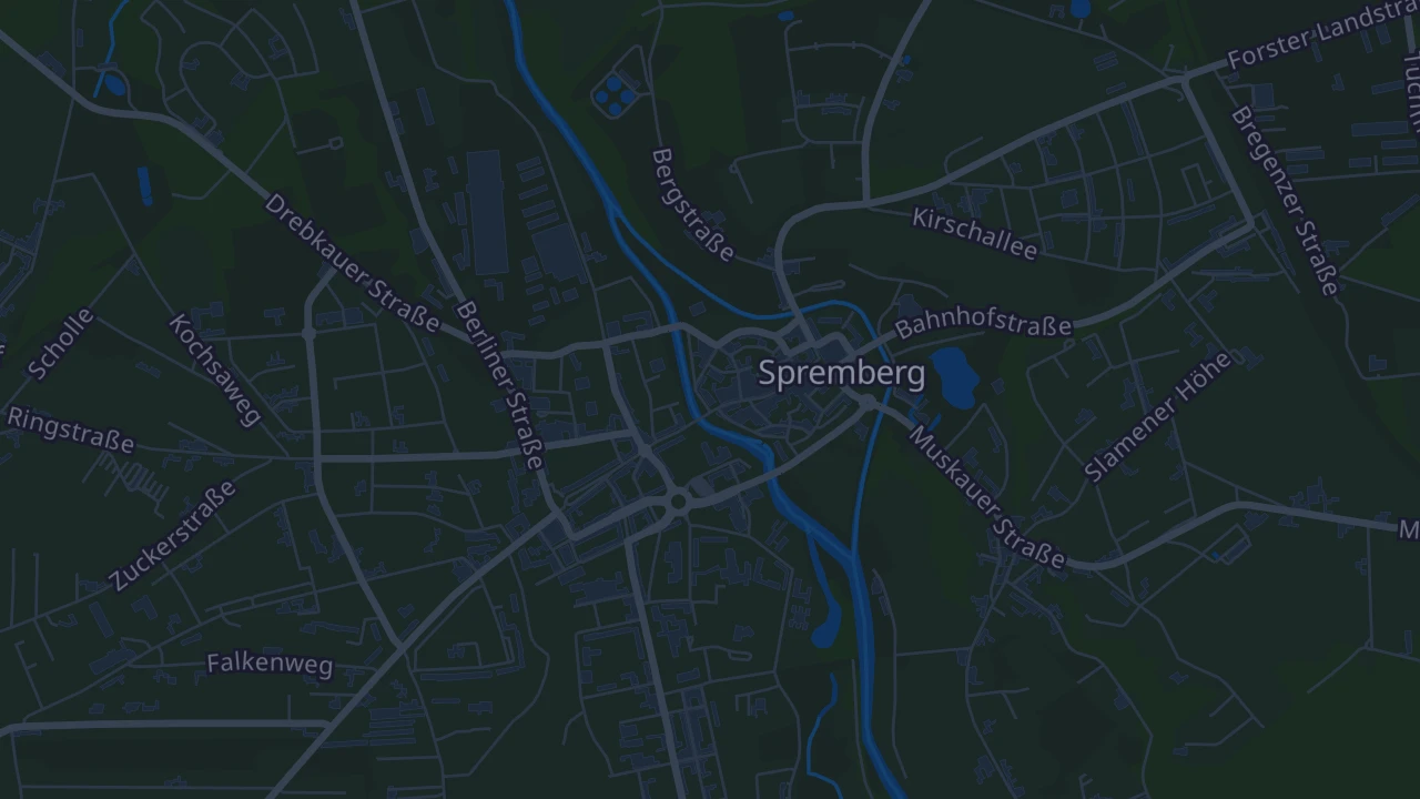 Karte von Spremberg