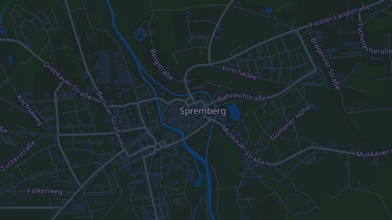 Karte von Spremberg